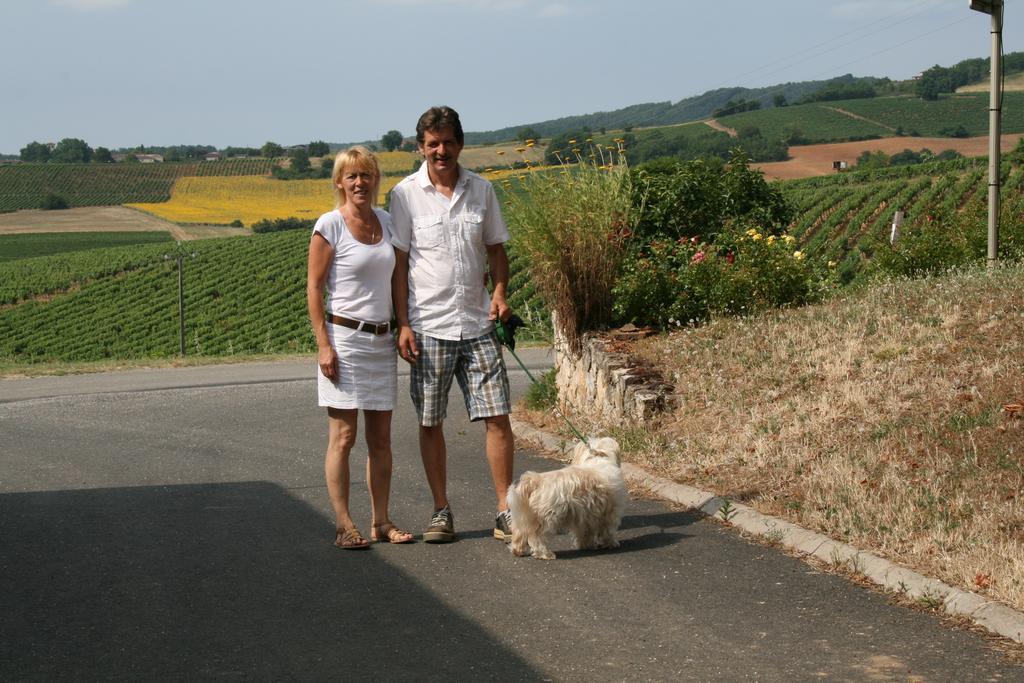 Domaine La Rose Bed & Breakfast Caylus Dış mekan fotoğraf